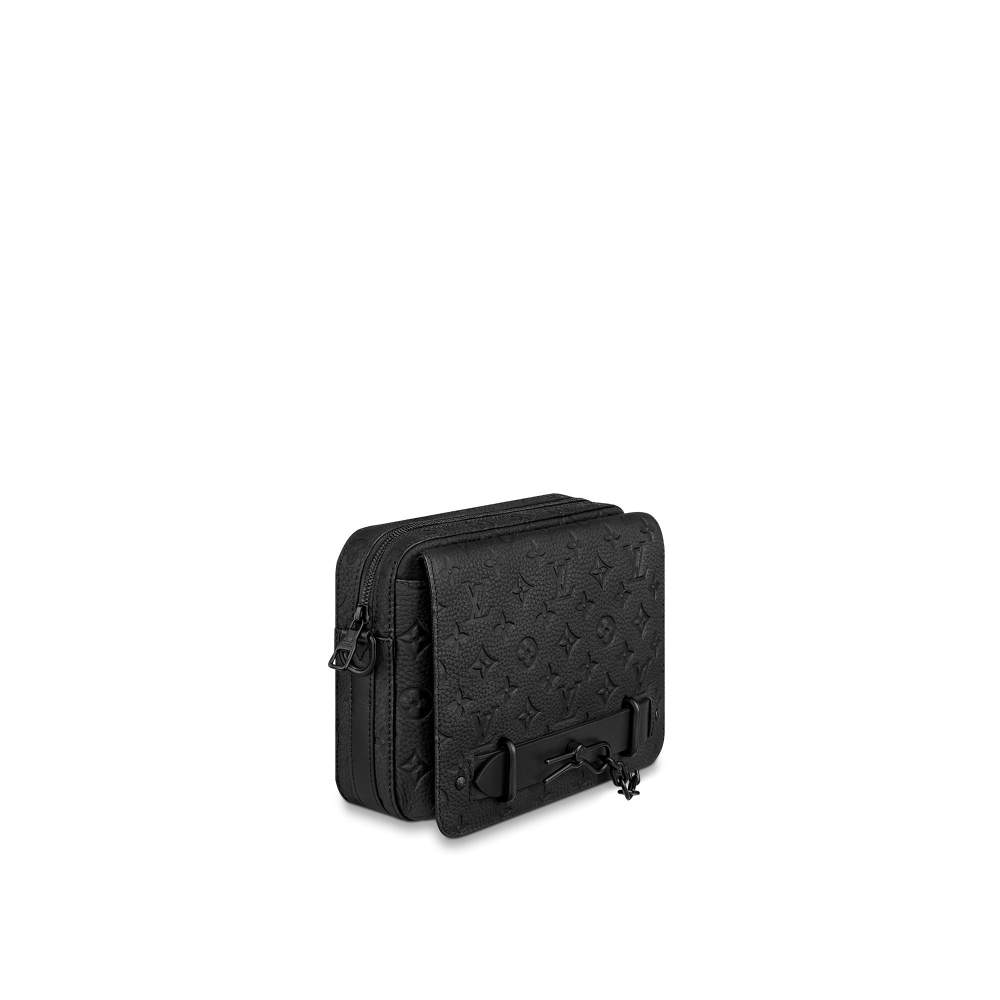 Steamer Messenger Taurillon Monogram M57307