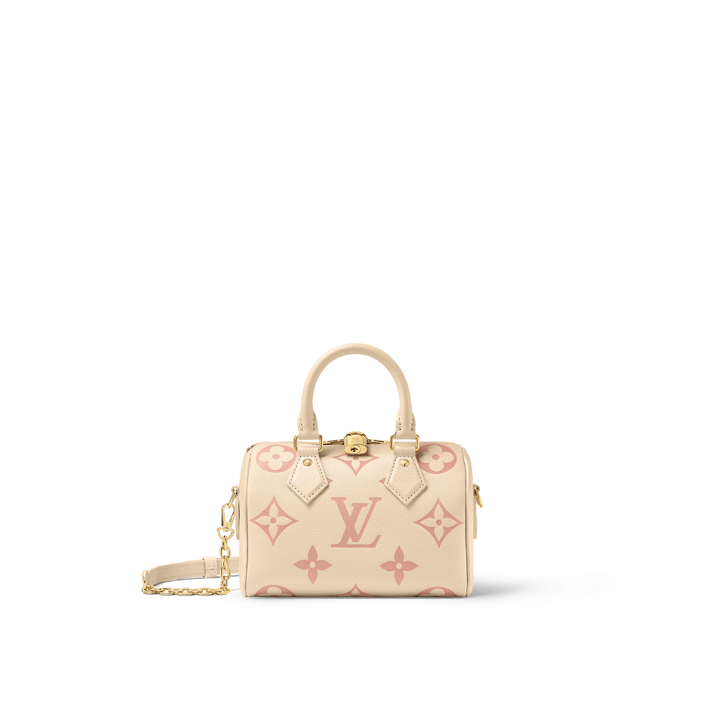 Speedy Bandoulière 20 Bicolour Monogram Empreinte Leather M46397