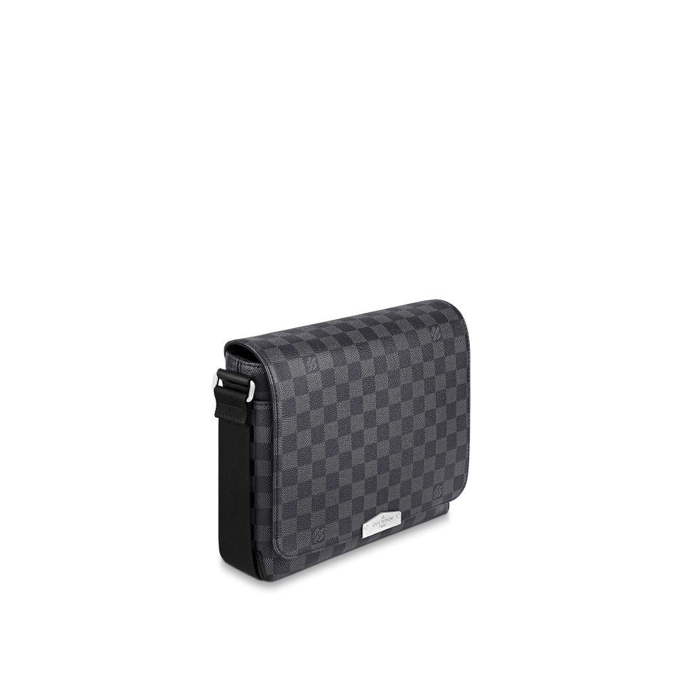 District PM Damier Graphite Canvas N40349