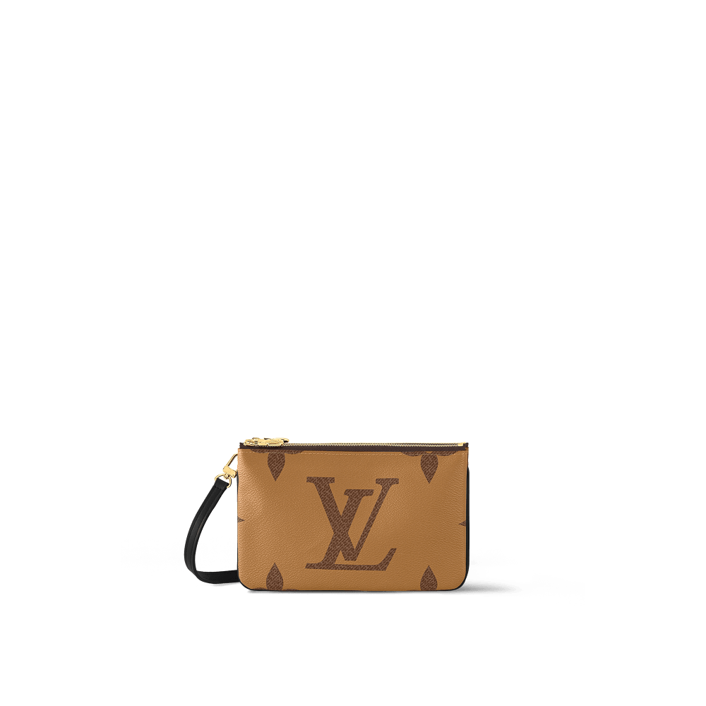 Double Zip Pochette Monogram Canvas M69203