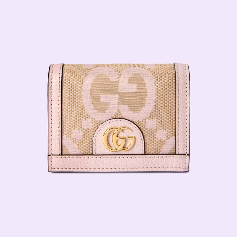 Ophidia jumbo GG card case 523155