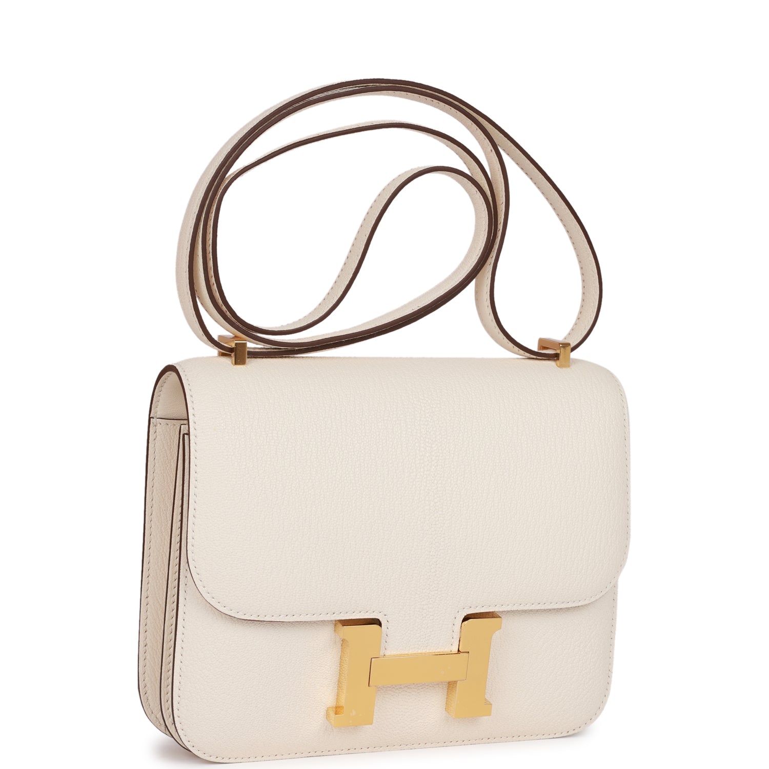 Hermes Constance 18 Nata Chevre Mysore Gold Hardware 1380924