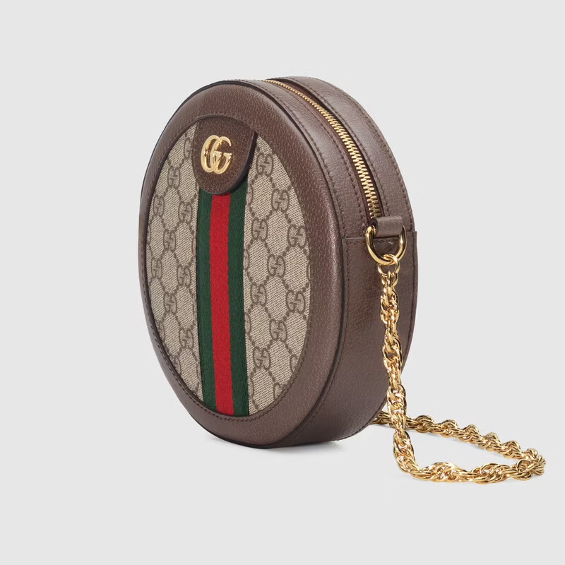 Ophidia mini GG round shoulder bag 550618