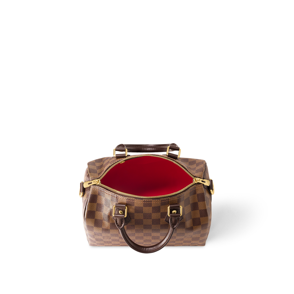 Speedy Bandoulière 25 Damier Ebène Canvas N41368