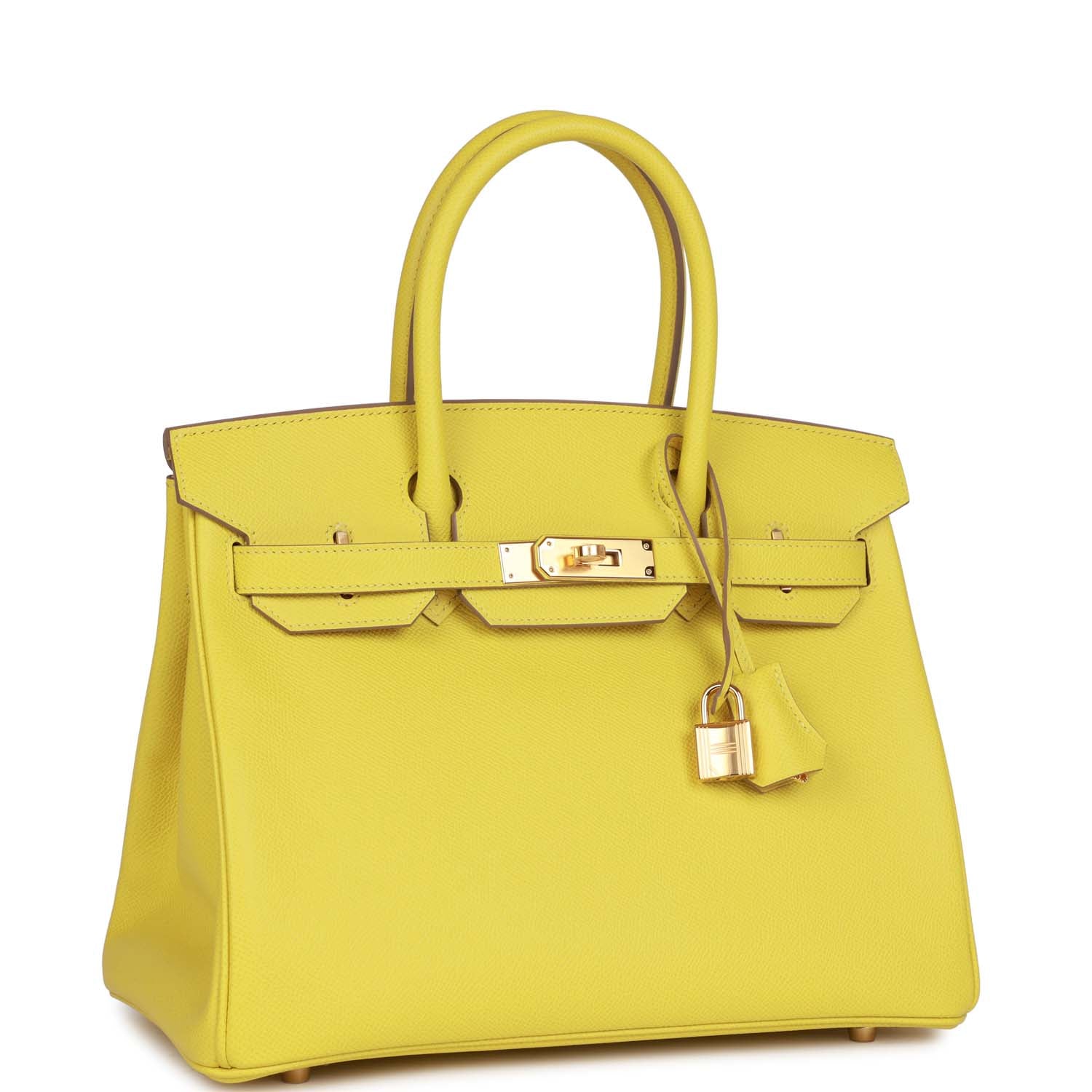 Hermes Birkin 30 Lime Epsom Gold Hardware 1271089