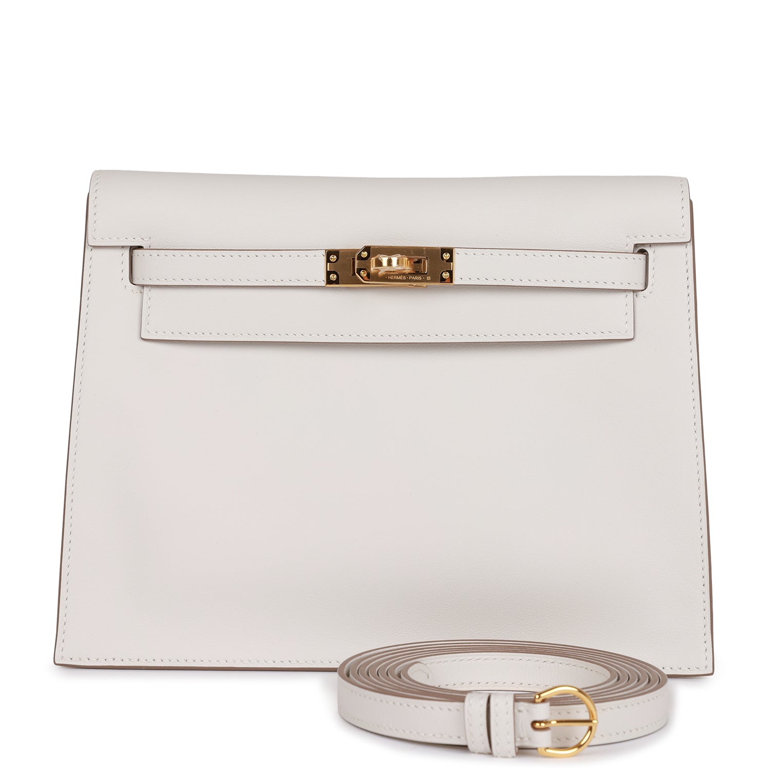 Hermes Kelly Danse Gris Perle Swift Gold Hardware 1383431