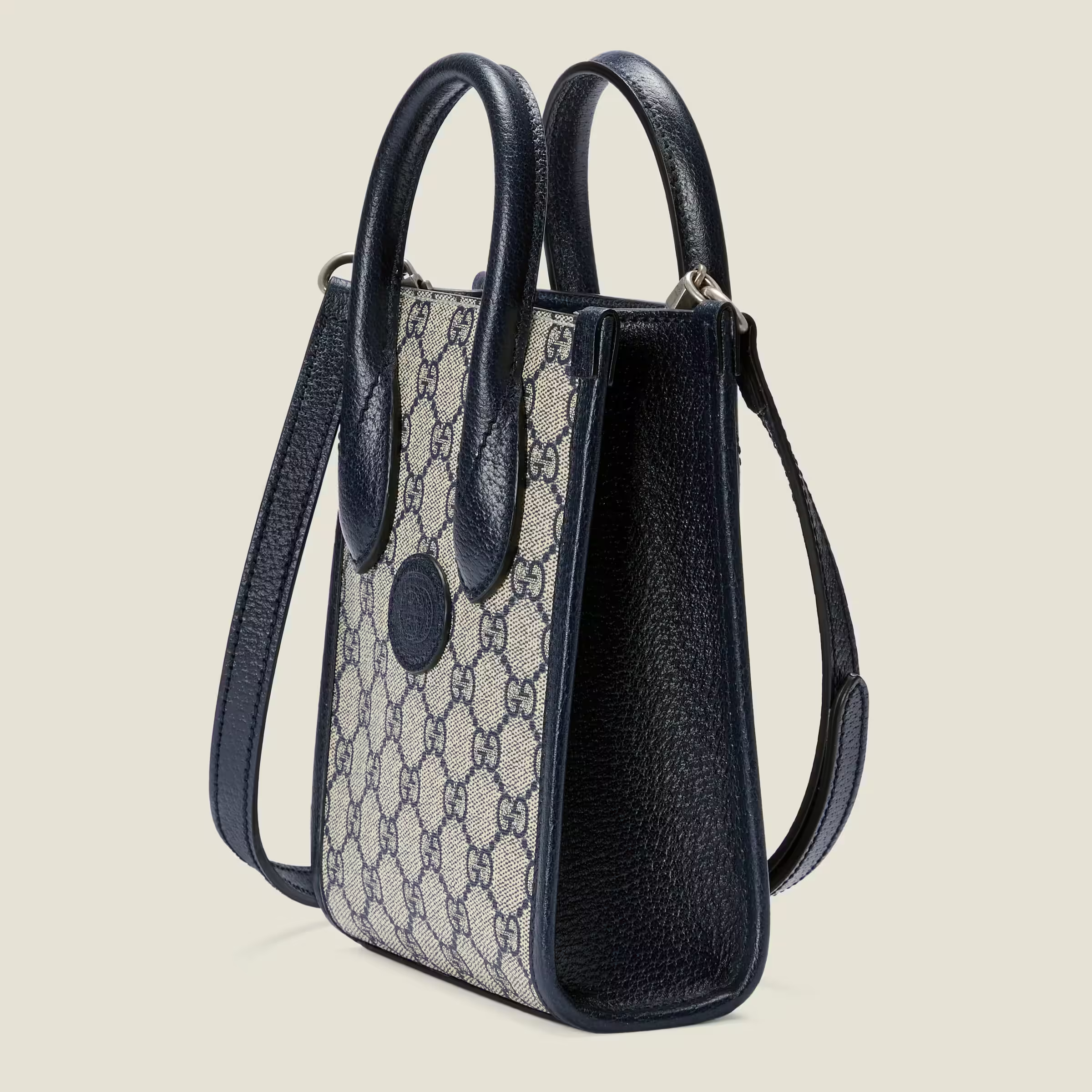 Mini tote bag with Interlocking G 671623