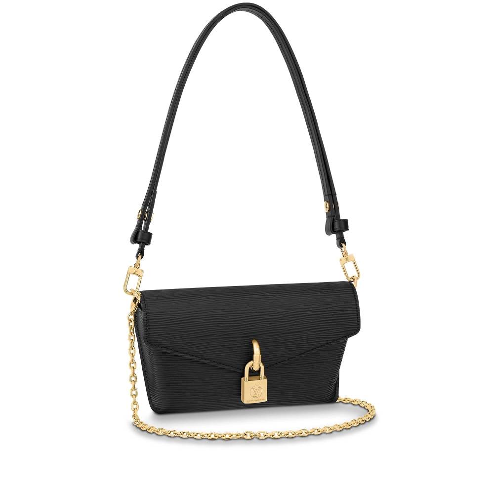 Padlock On Strap Epi Leather M80673