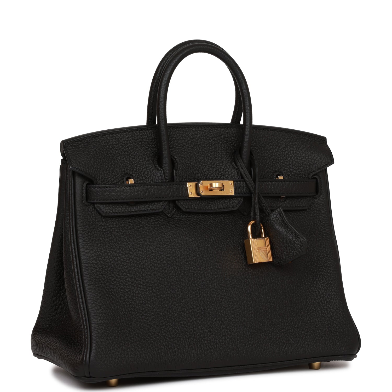 Hermes Birkin 25 Black Togo Gold Hardware 1449010