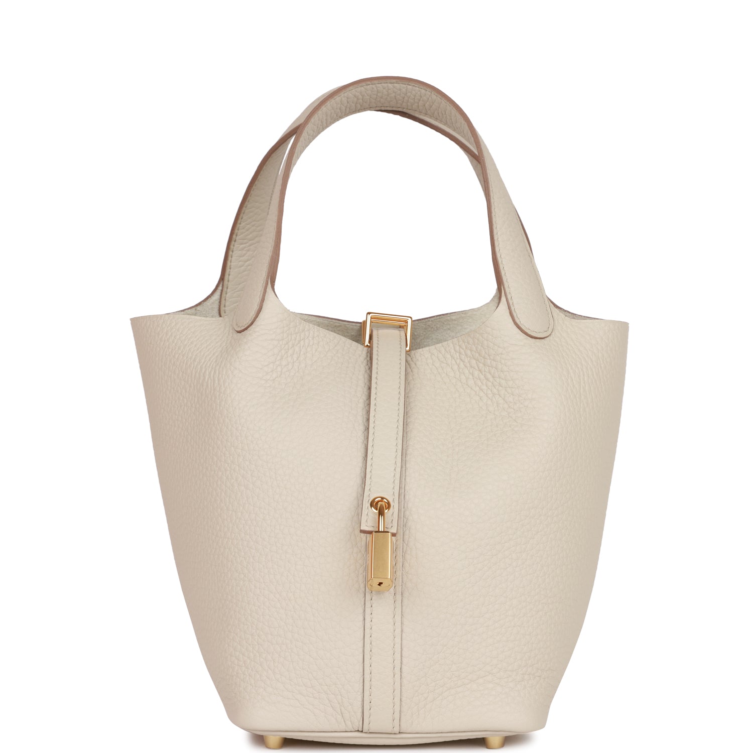 Hermes Picotin Lock 18 Beton Clemence Gold Hardware 1451164