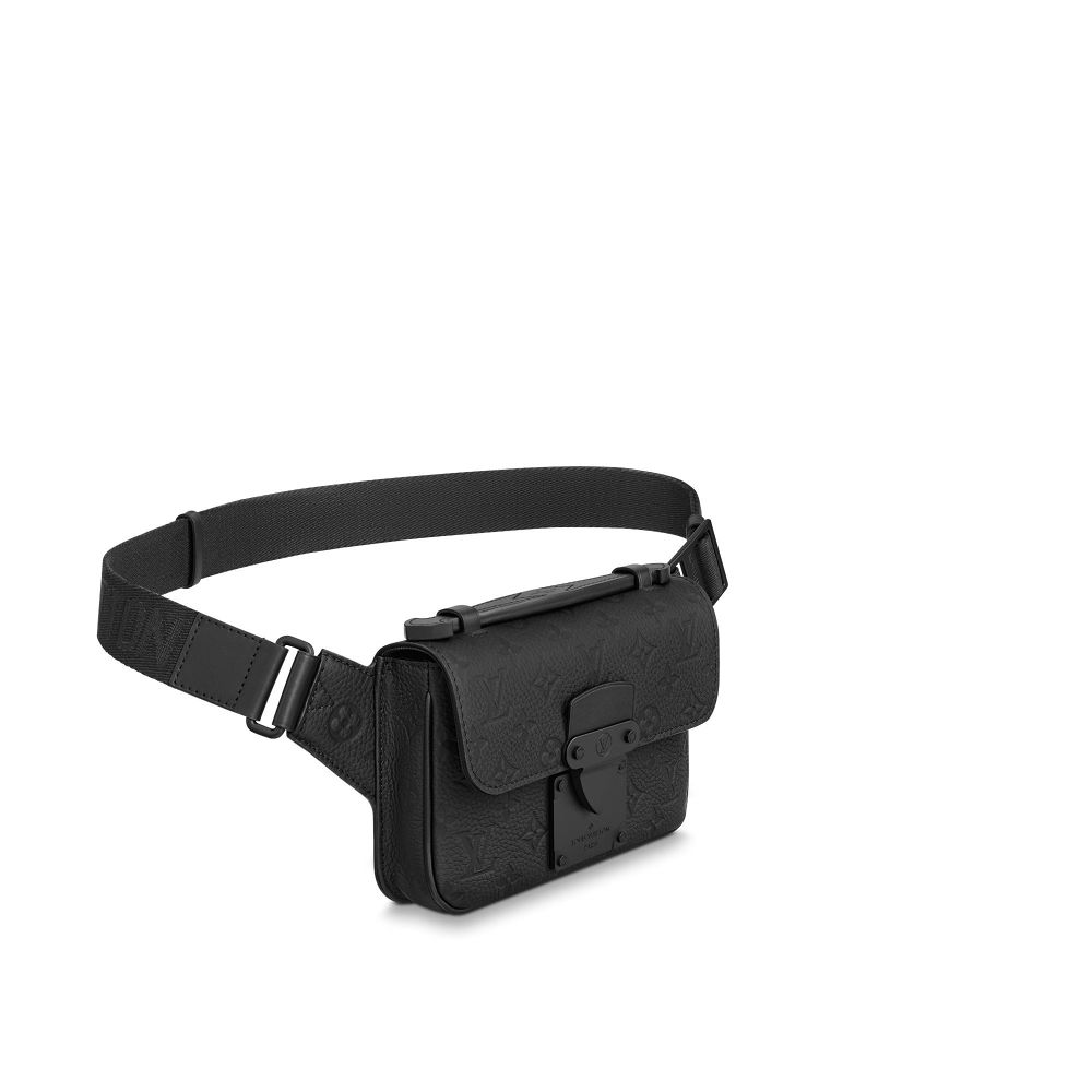 S Lock Sling Bag Taurillon Monogram M58487