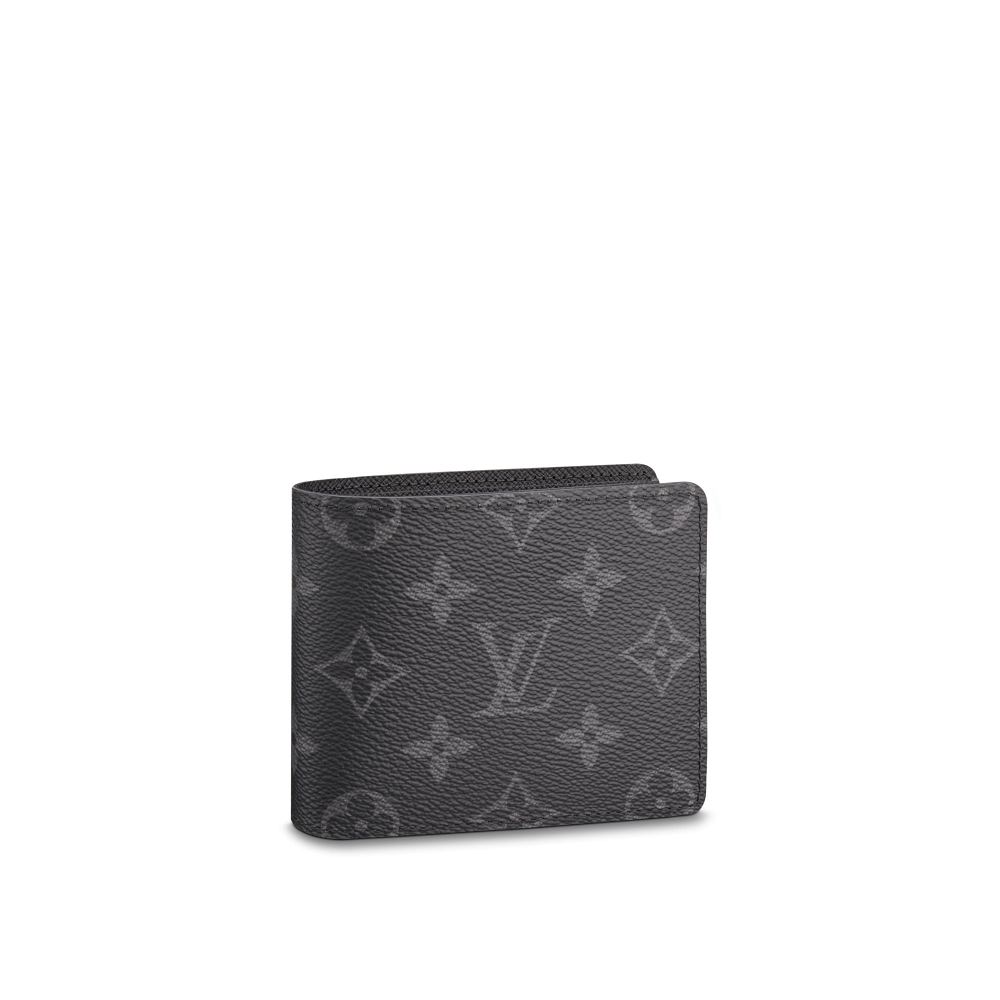 Slender Wallet Monogram Eclipse Canvas M62294