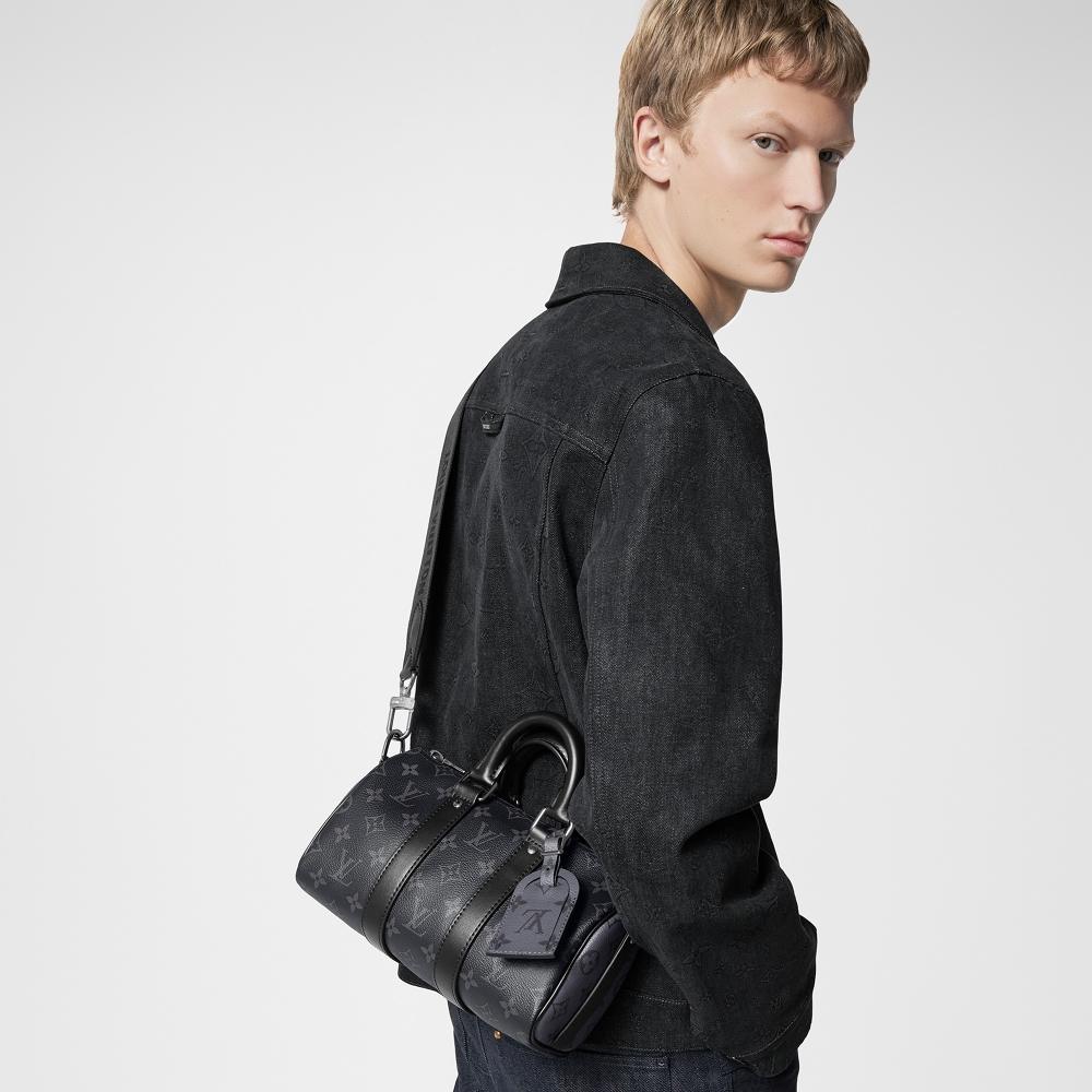 Keepall Bandoulière 25 Monogram Eclipse Canvas M46271