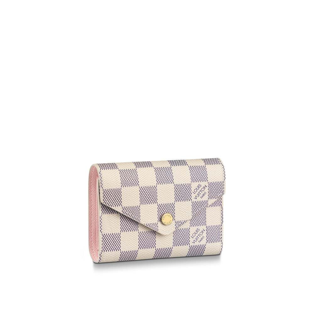 VICTORINE WALLET Damier Azur Canvas N64022