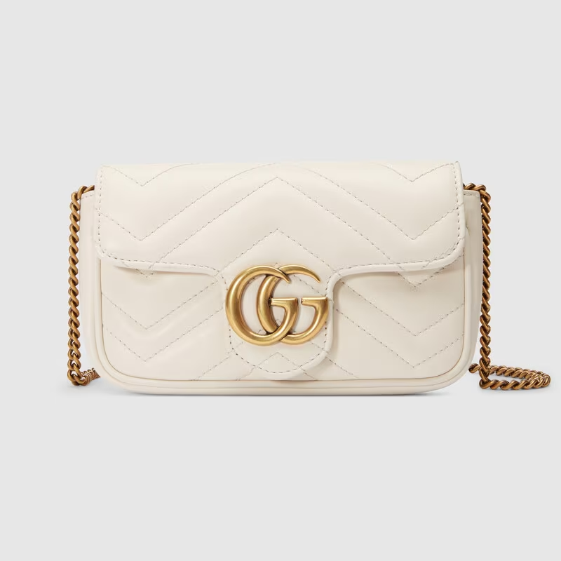 GG Marmont leather super mini bag 476433