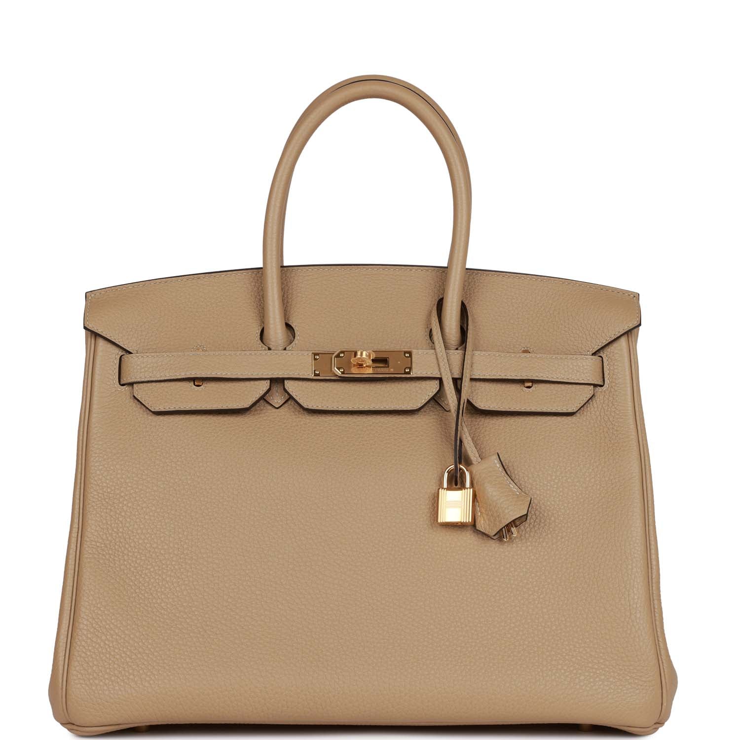 Hermes Birkin 35 Trench Clemence Gold Hardware 1438702