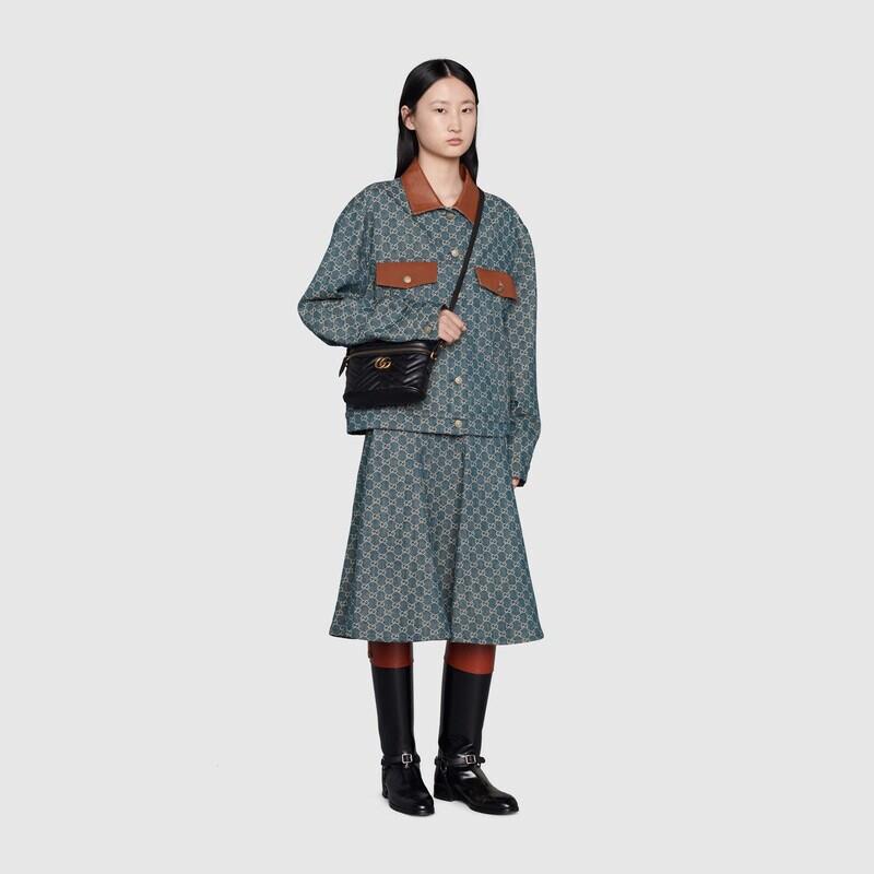 GG Marmont mini bag No. 672253 DTDHT 1000