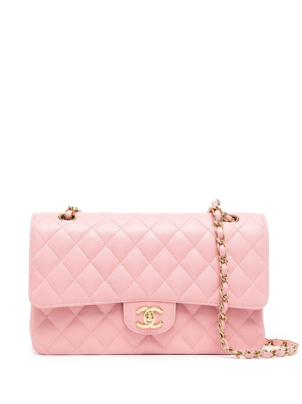 CHANEL Pre-Owned 2005 medium Double Flap shoulder bag A01113