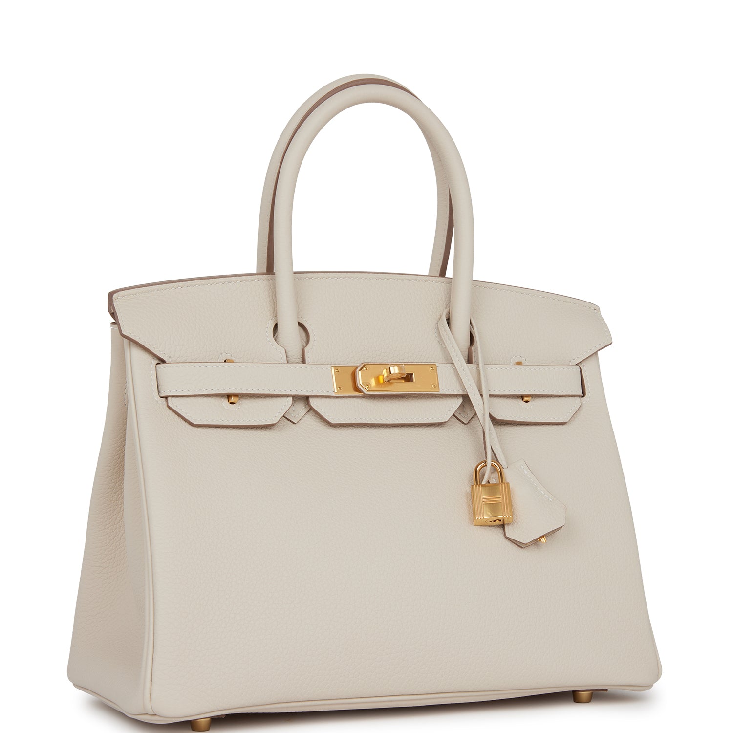 Hermes Birkin 30 Craie Togo Gold Hardware 1287918