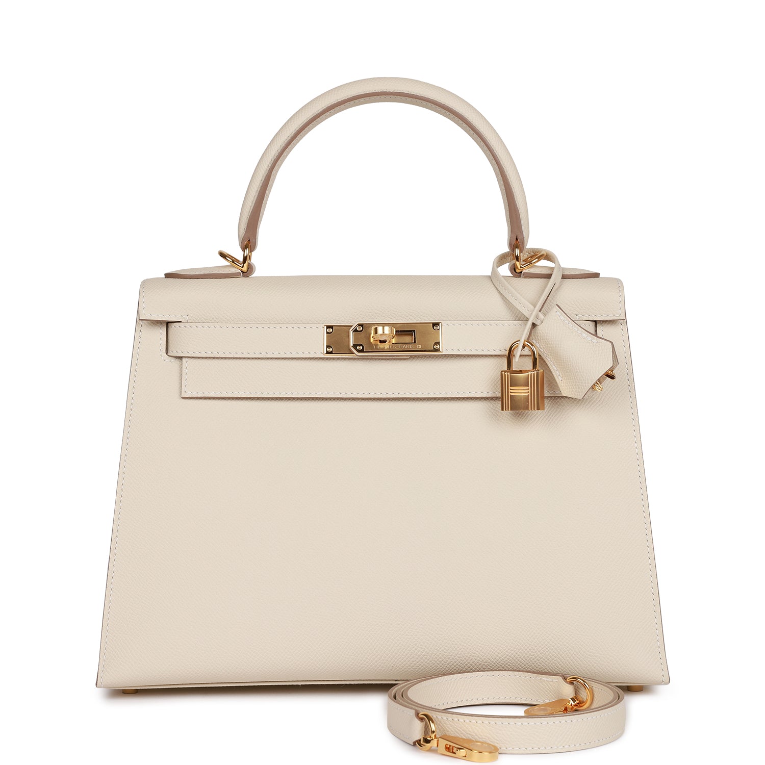Hermes Craie Epsom Sellier Kelly 28cm Gold Hardware 503361