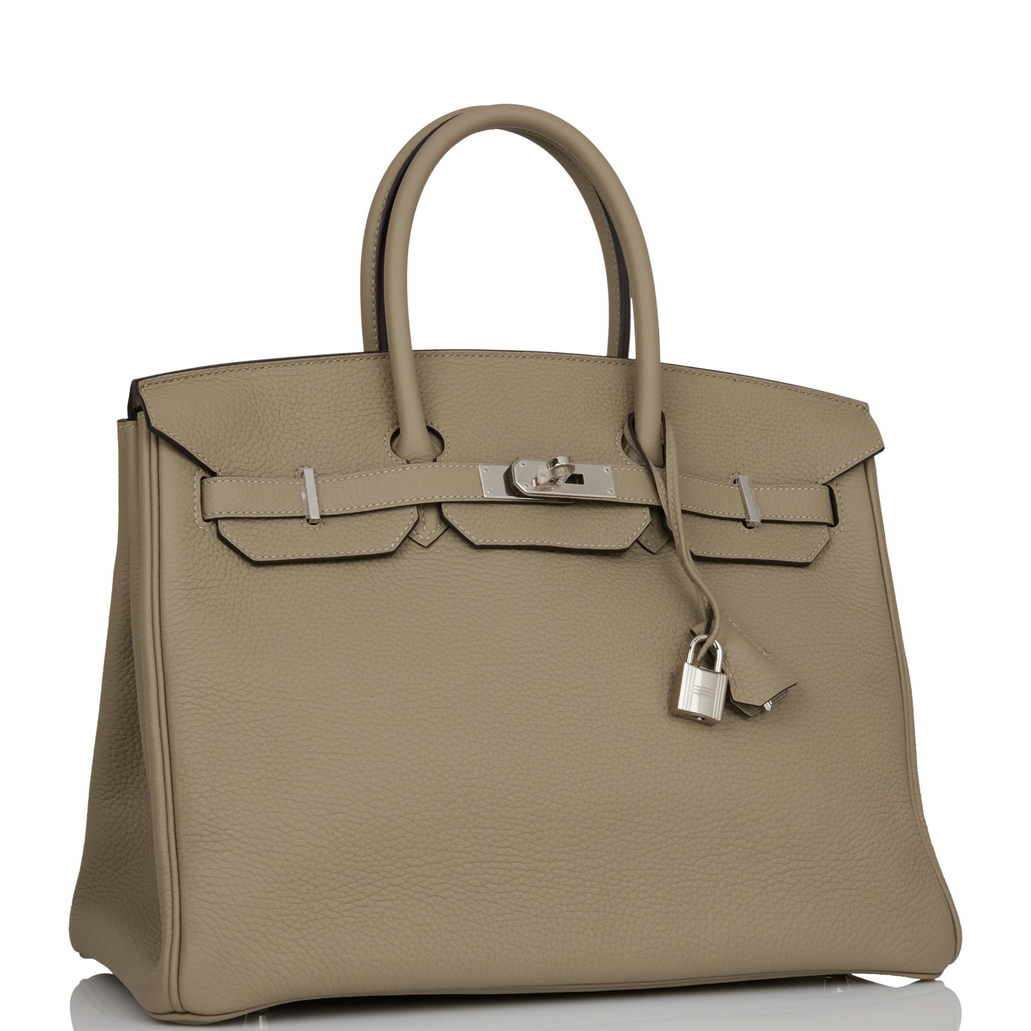 Hermes Birkin 35 Sage Clemence Palladium Hardware 870795