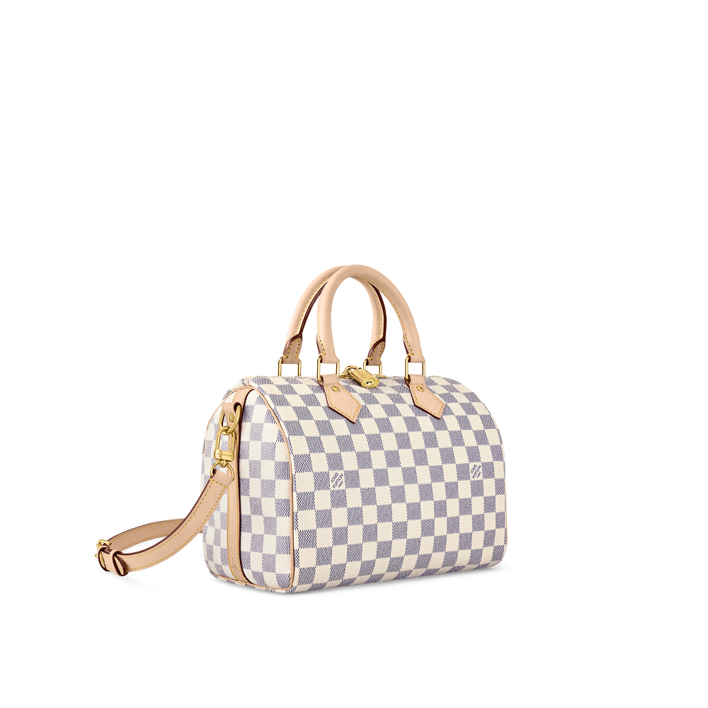Speedy Bandoulière 25 Damier Azur Canvas N41374