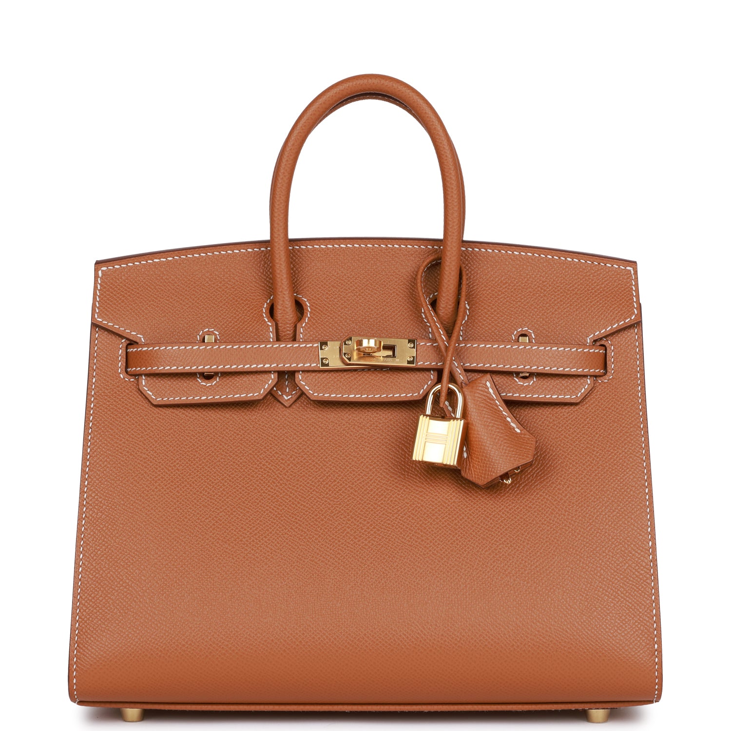 Hermes Birkin Sellier 25 Gold Epsom Gold Hardware 1397845