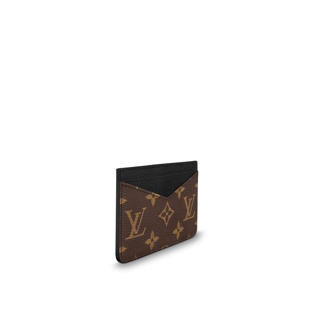 Neo Porte Cartes Monogram Macassar Canvas M60166