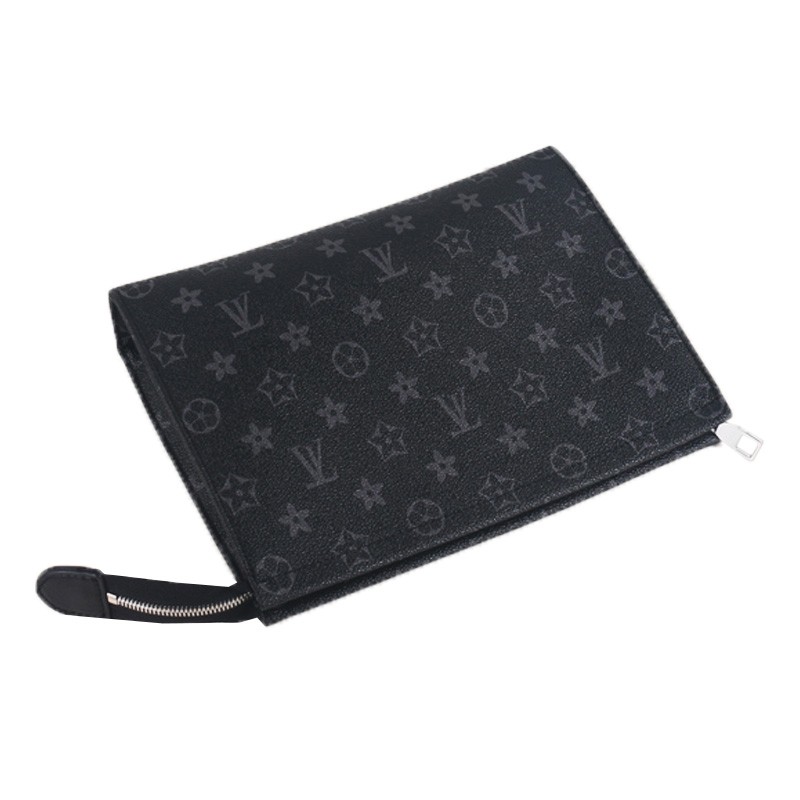 Louis Vuitton Monogram Clutches Black M61692