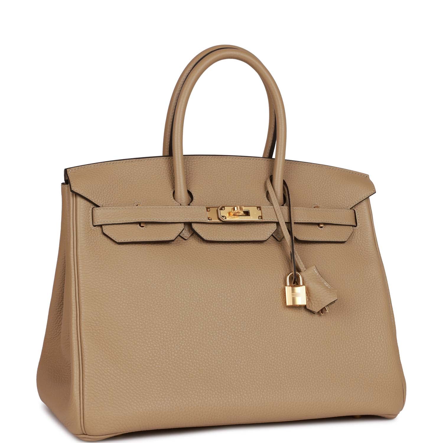 Hermes Birkin 35 Trench Clemence Gold Hardware 1438702