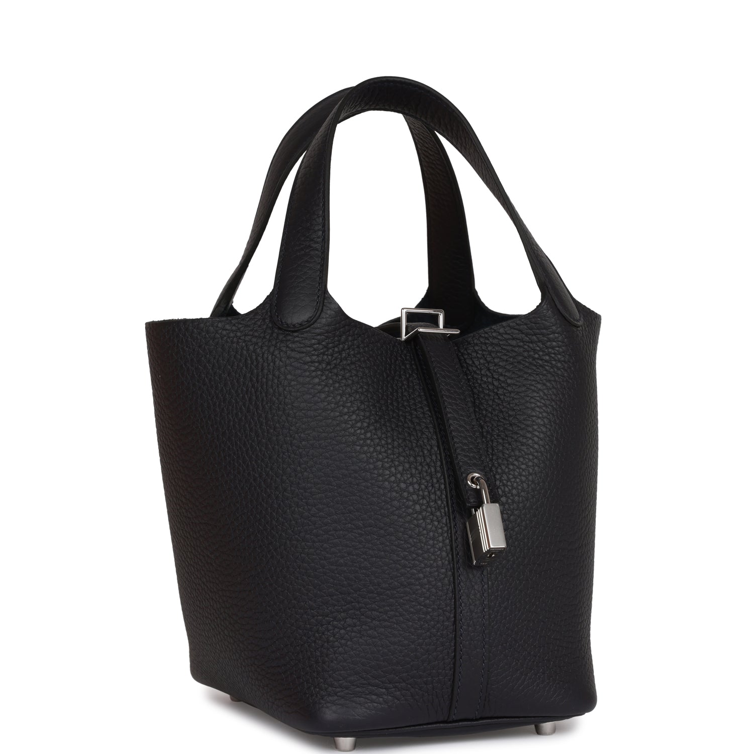 Hermes Picotin Lock 18 Caban Clemence Palladium Hardware 1147681