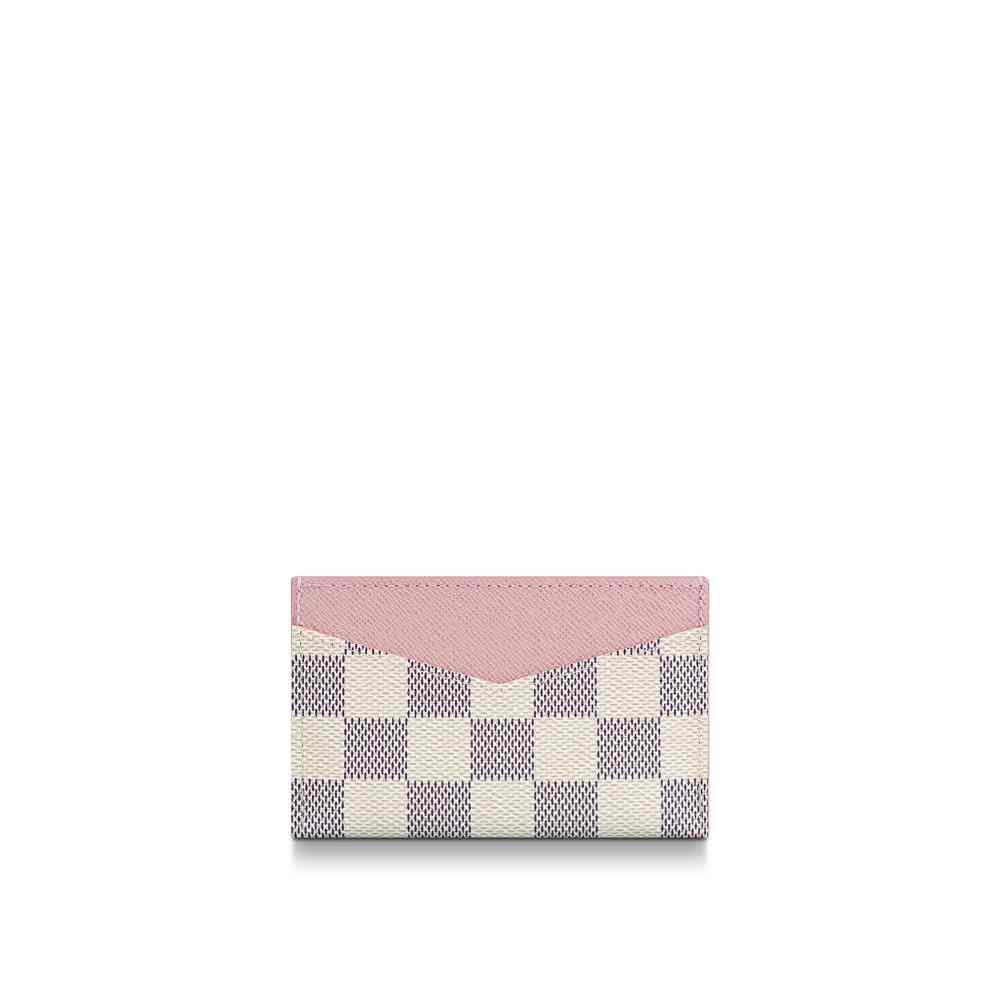 Card Holder Daily Damier Azur Canvas N60286