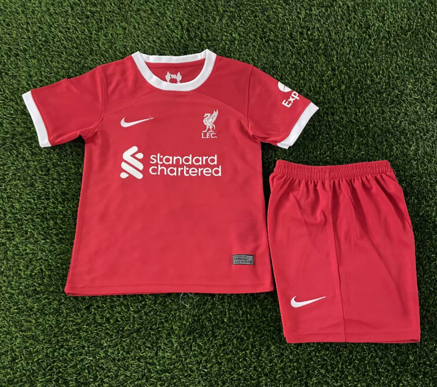 2023/2024 Liverpool Home Soccer Jersey 1:1 Thai Quality Kids Size