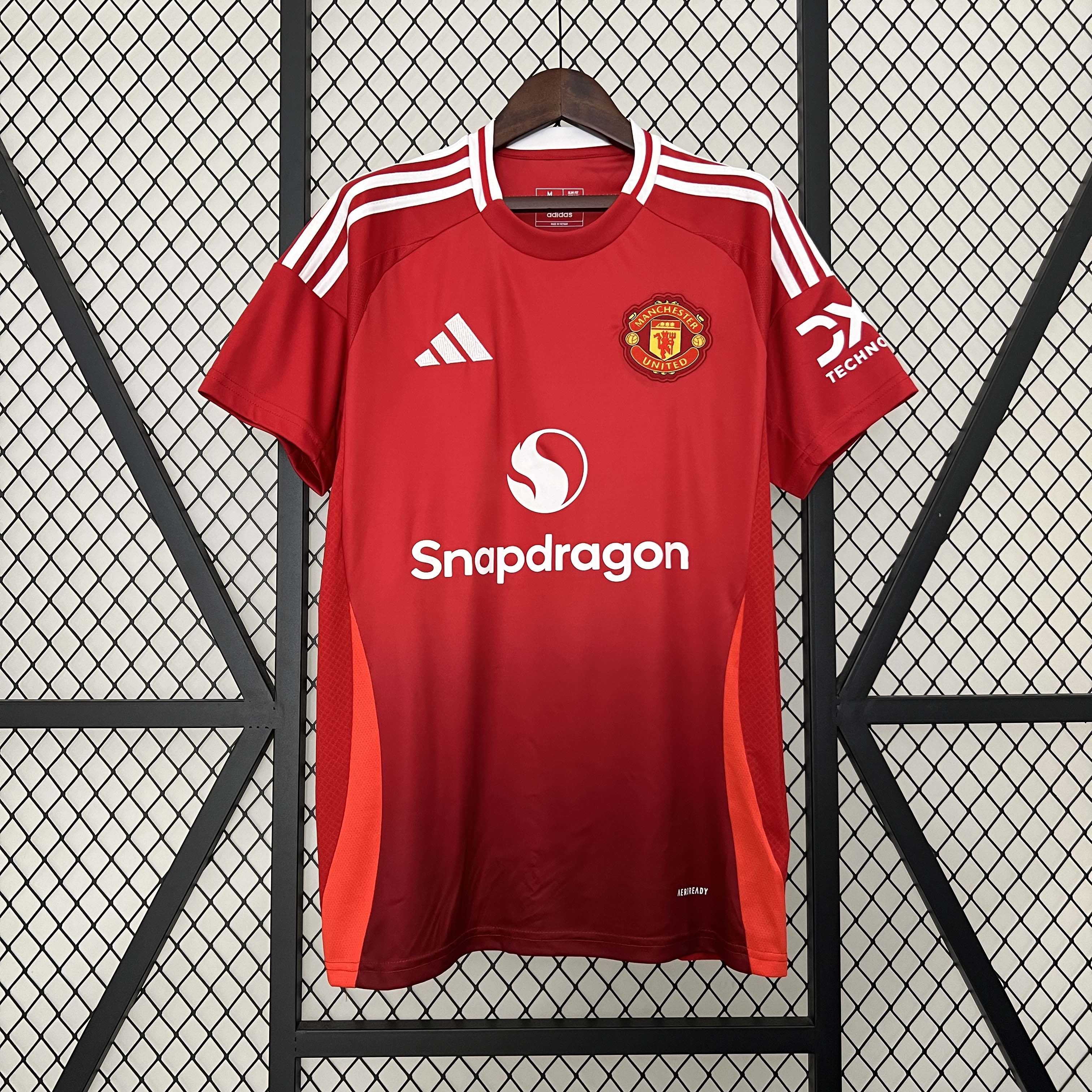 2024/2025 Manchester United Home Football Shirt 1:1 Thai Quality