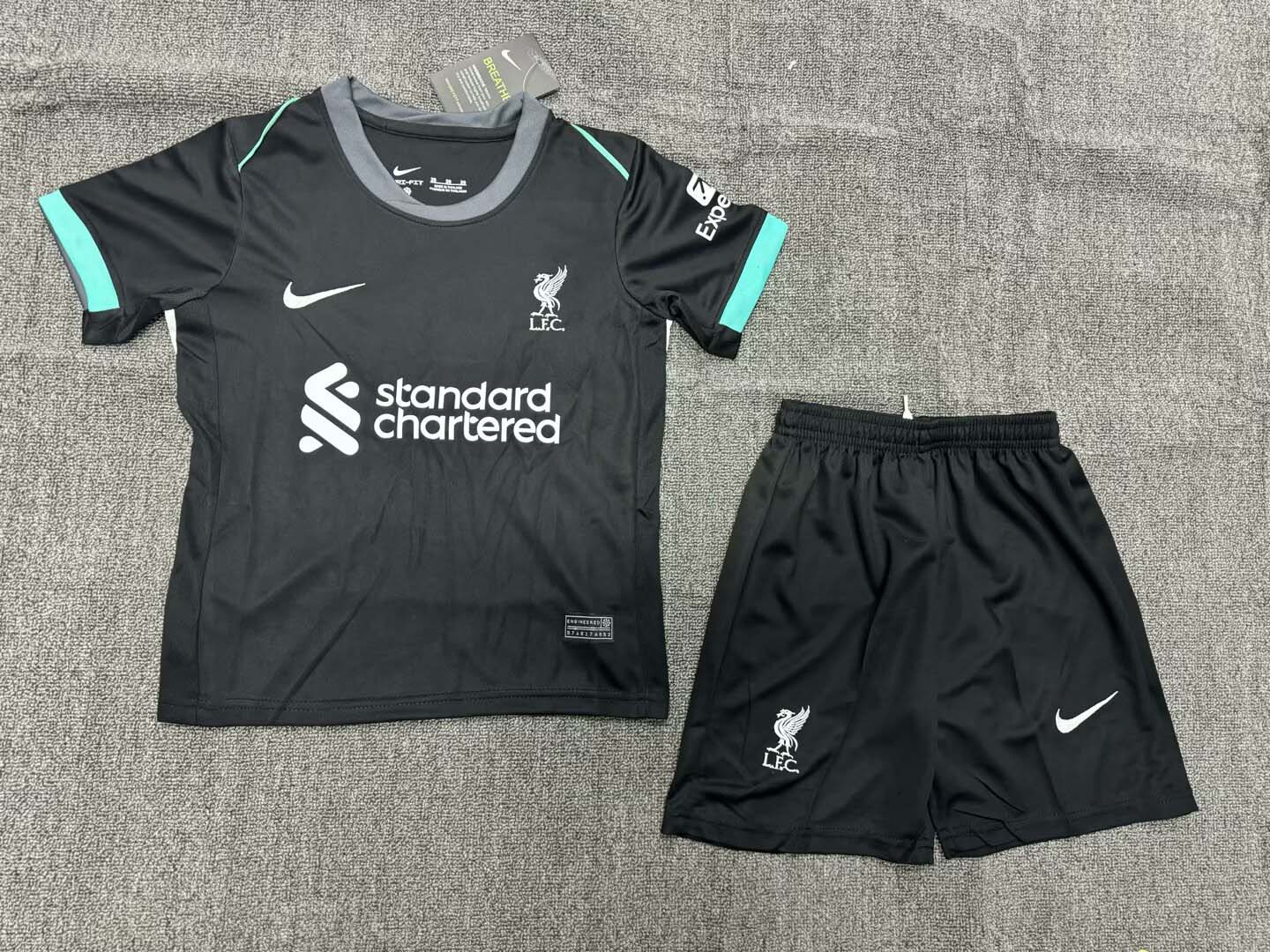 2024/2025 Liverpool Away Soccer Jersey 1:1 Thai Quality Kids Size
