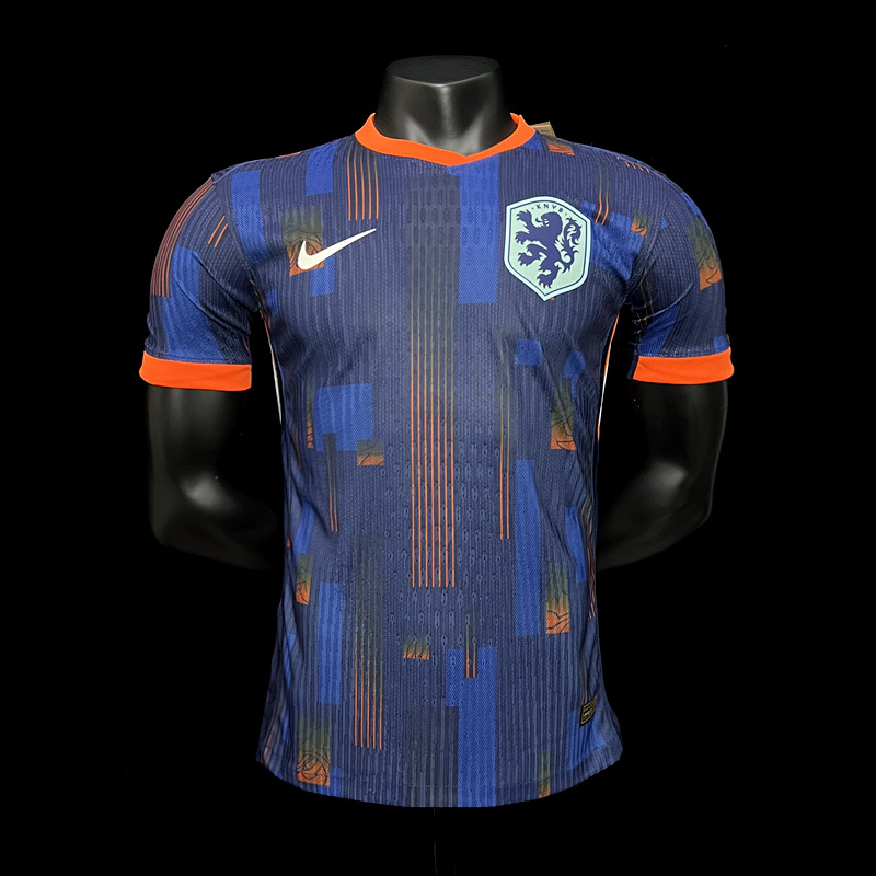 Netherlands Euro Away Jersey 鈥?Player Version 2024/25