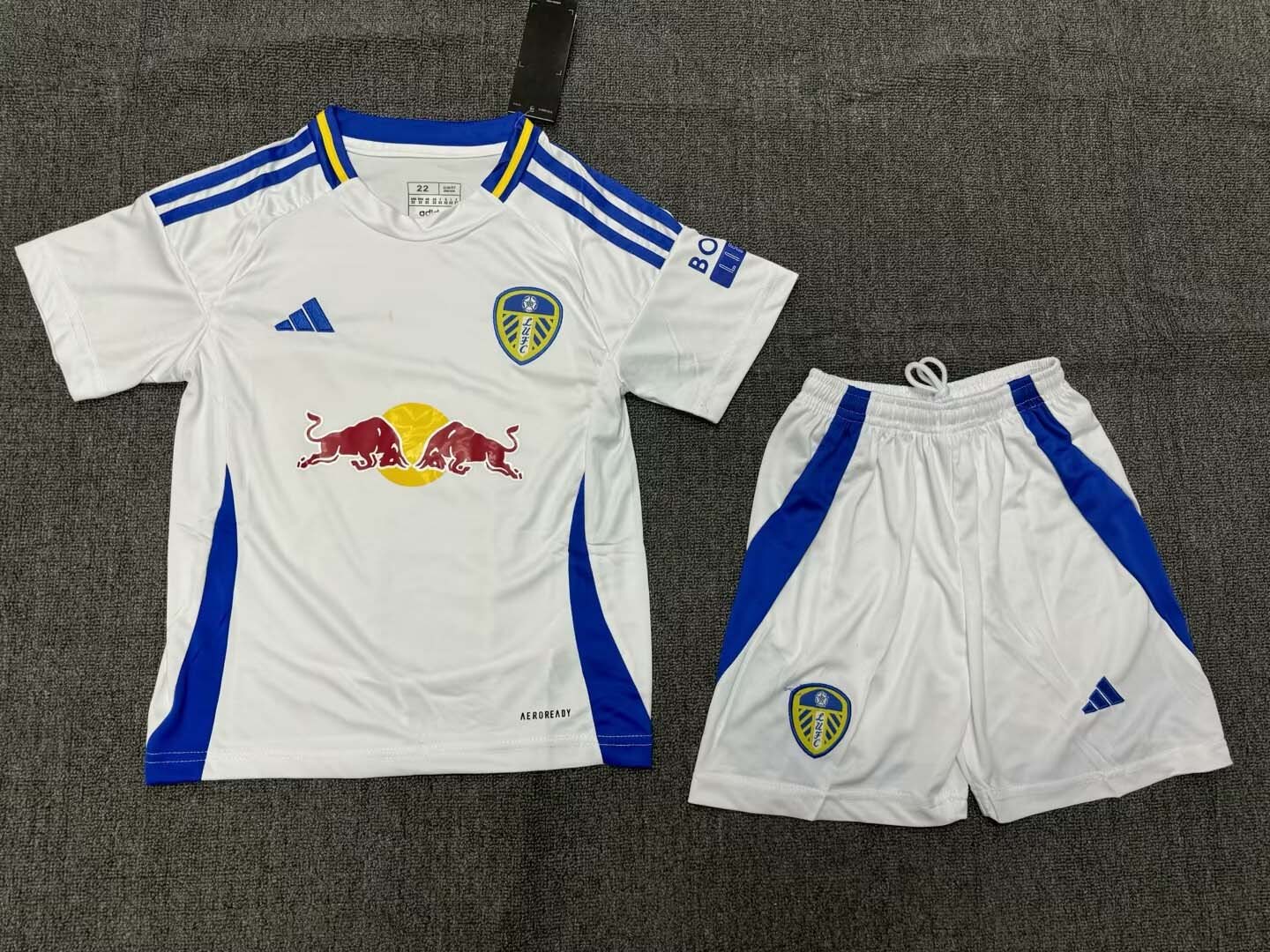 2024/2025 Leeds United Home Football Jersey Shirt 1:1 Thai Quality Kids Size