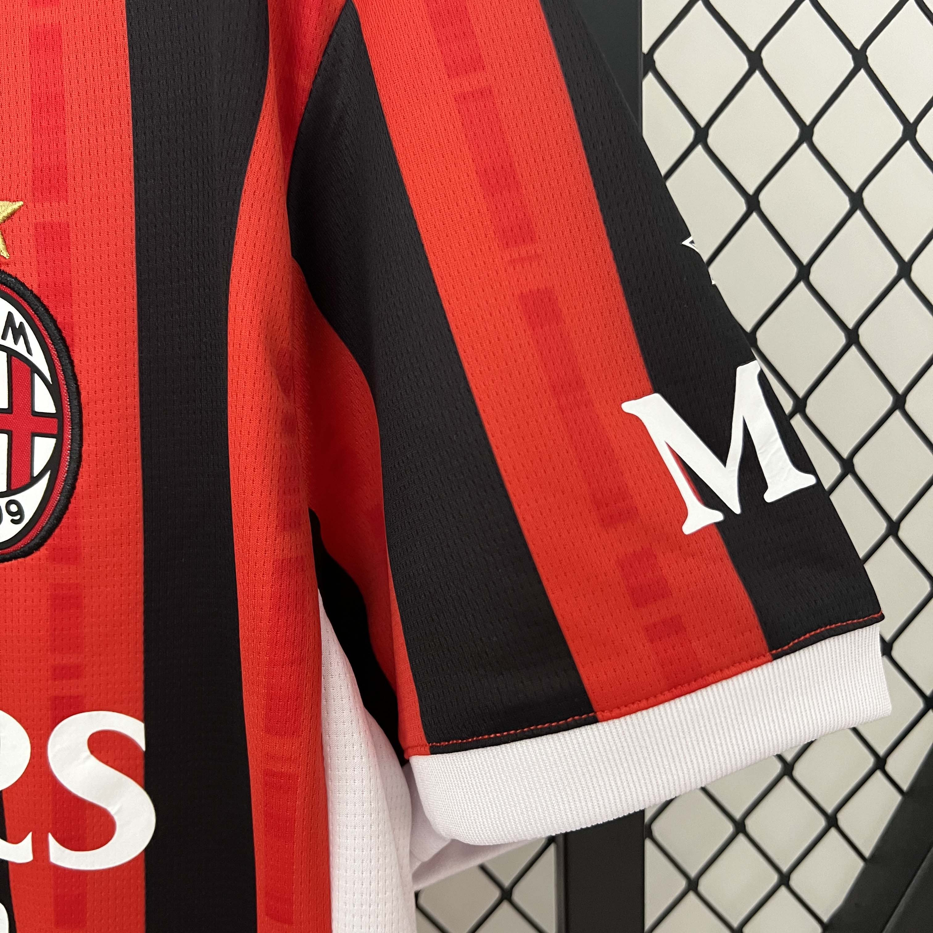 2024/2025 AC Milan Home Soccer Jersey 1:1 Thai Quality