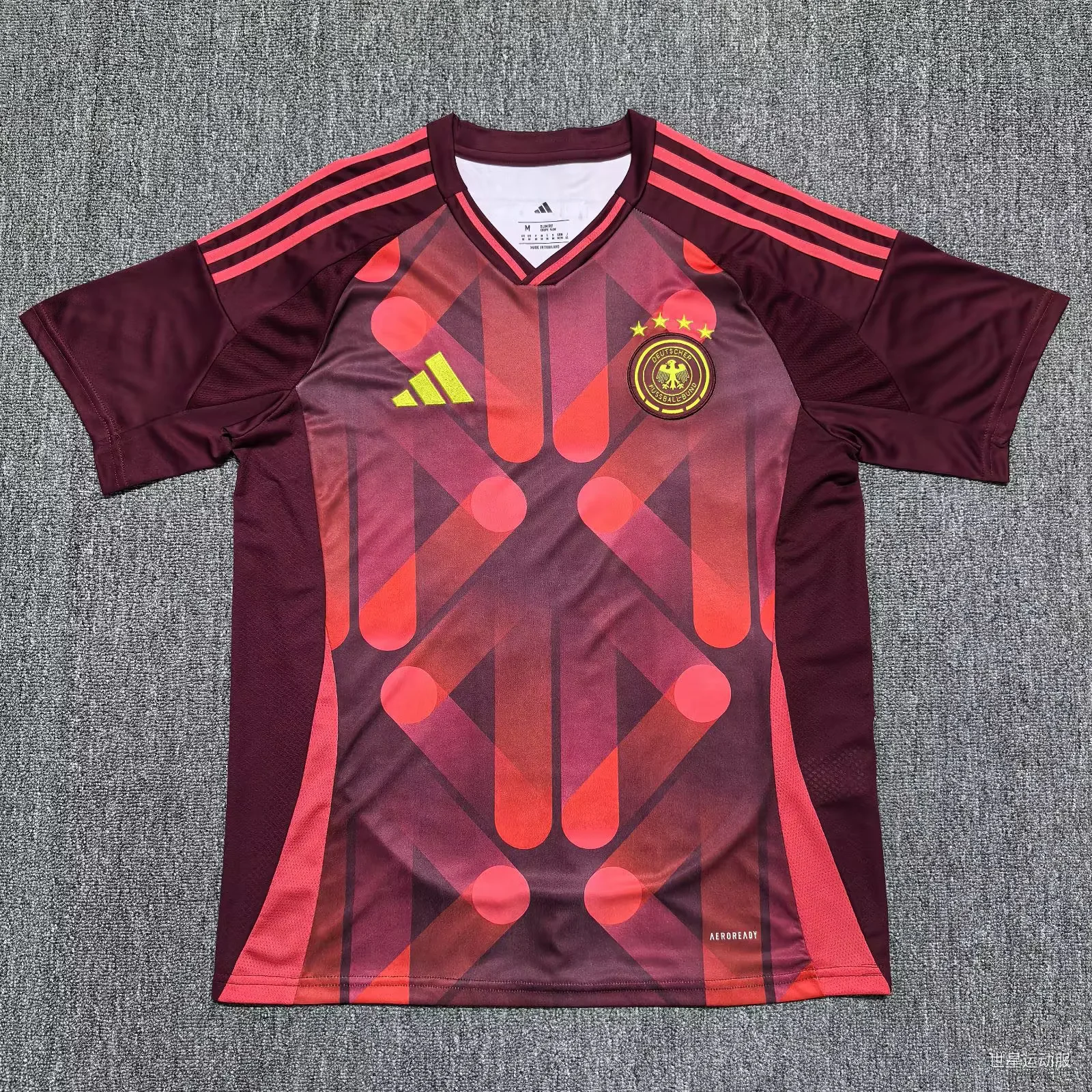 2025-2026 Germany Woman Away Red Soccer Jersey 1:1 Thai Quality