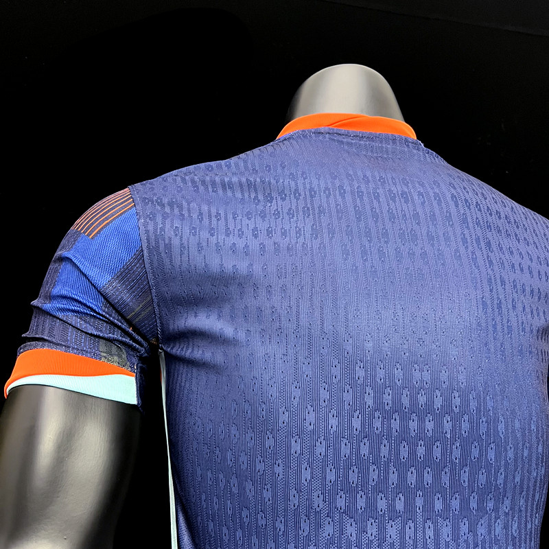 Netherlands Euro Away Jersey 鈥?Player Version 2024/25