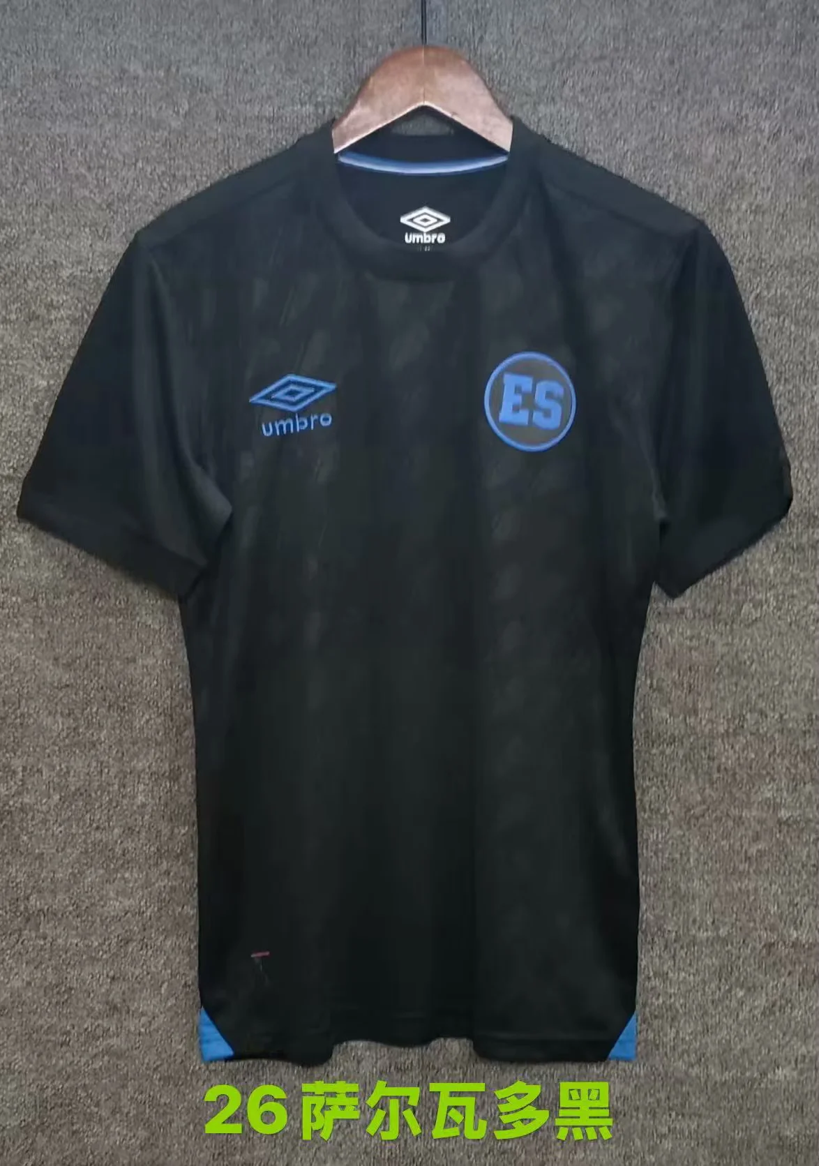 2026 EI Salvador Home Black Soccer Jersey 1:1 Thai Quality