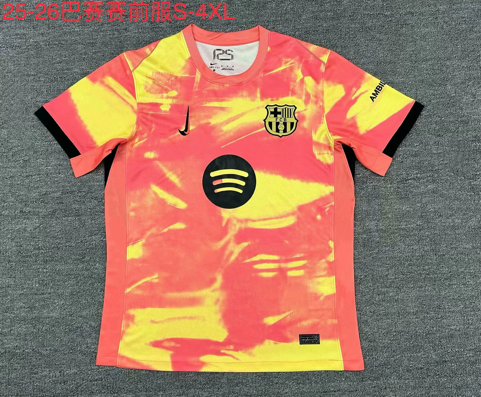 2025/2026 Barcelona Home Pre-Match Jersey  1:1 Thai Quality