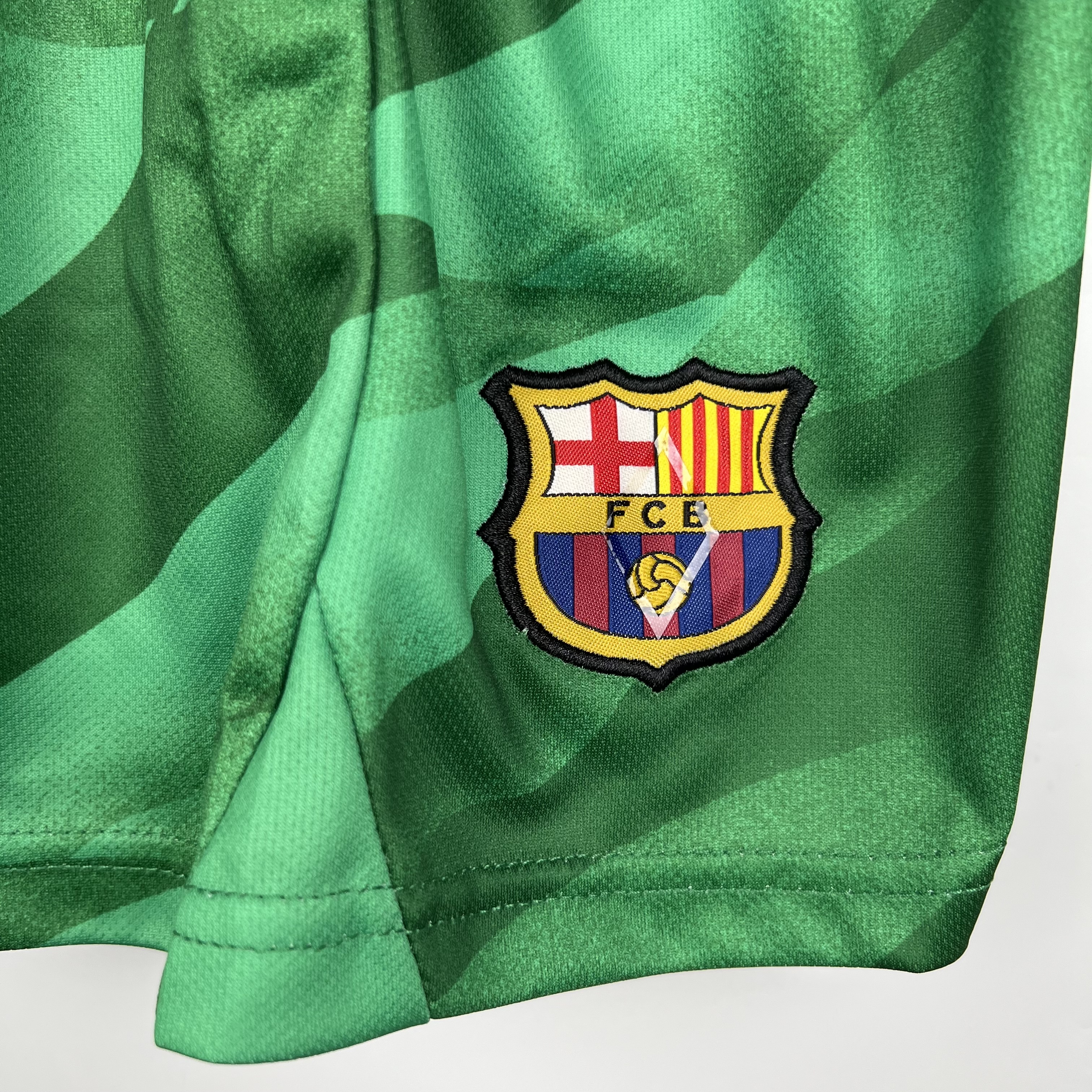 Kids Barcelona goalkeeper green 2023/24