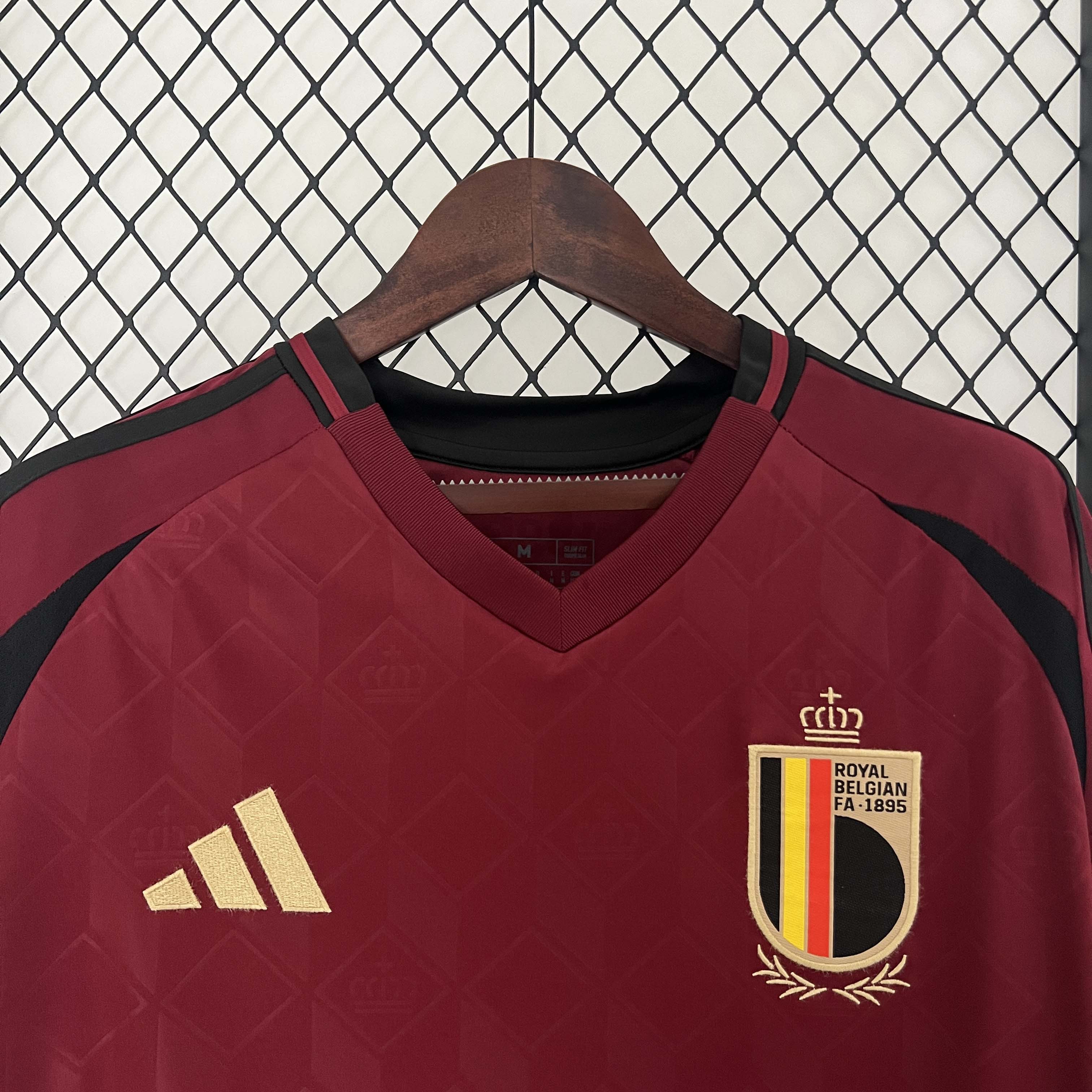 2024 Belgium National Team Home Football Shirt 1:1 Thai Quality