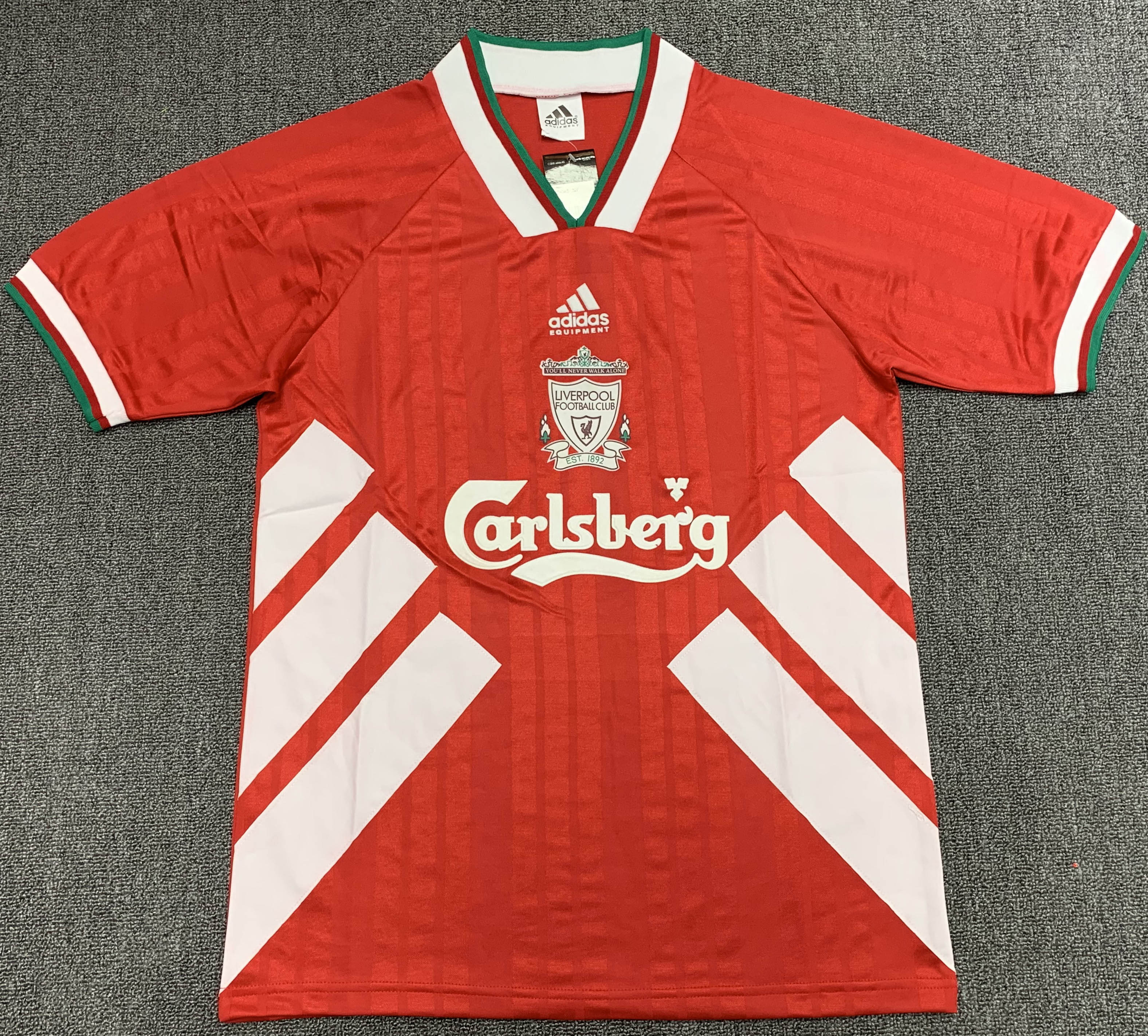 1993/1995 Retro Liverpool Home Football Shirt 1:1 Thai Quality