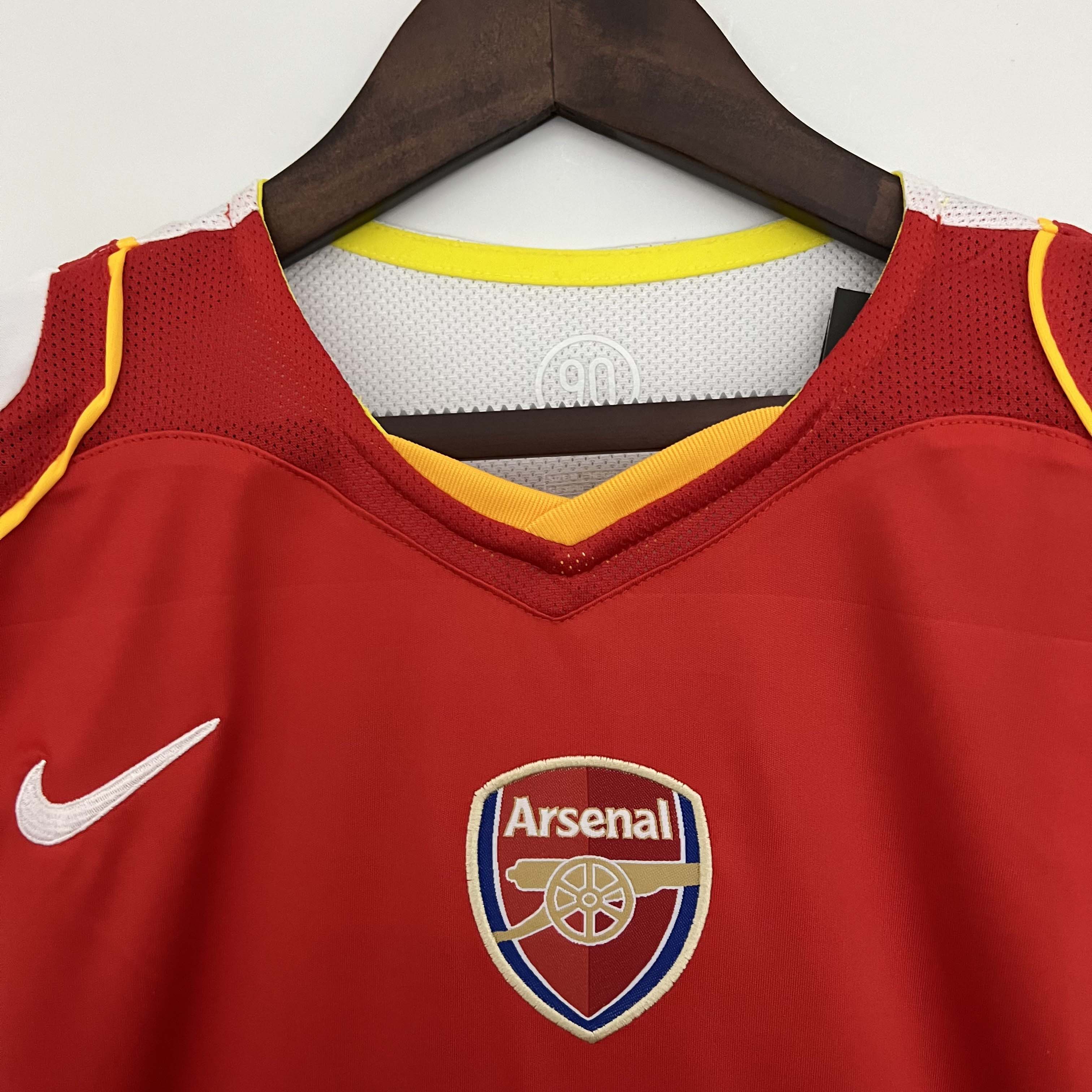 2004/2005 Retro Arsenal Home Football Shirt 1:1 Thai Quality