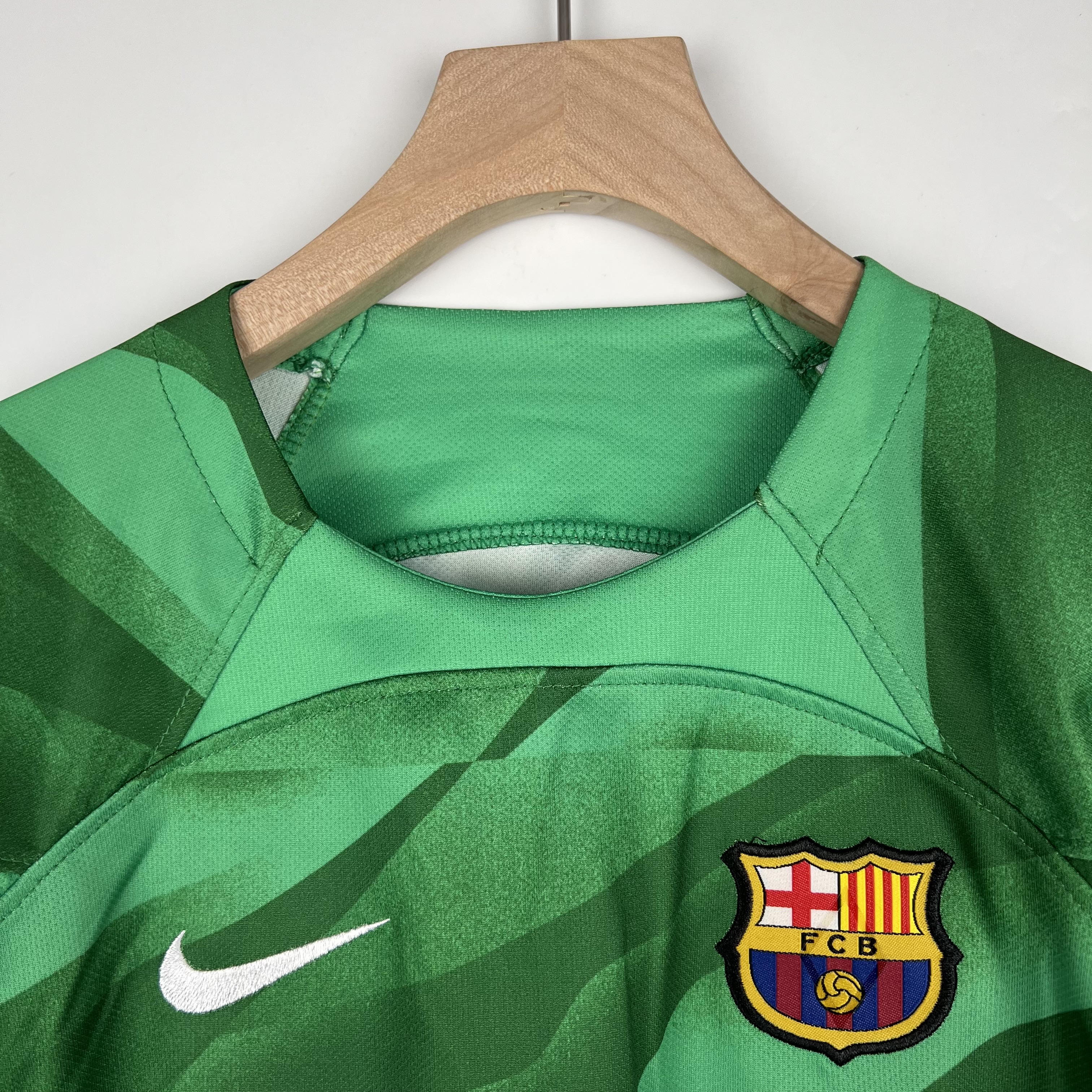 Kids Barcelona goalkeeper green 2023/24
