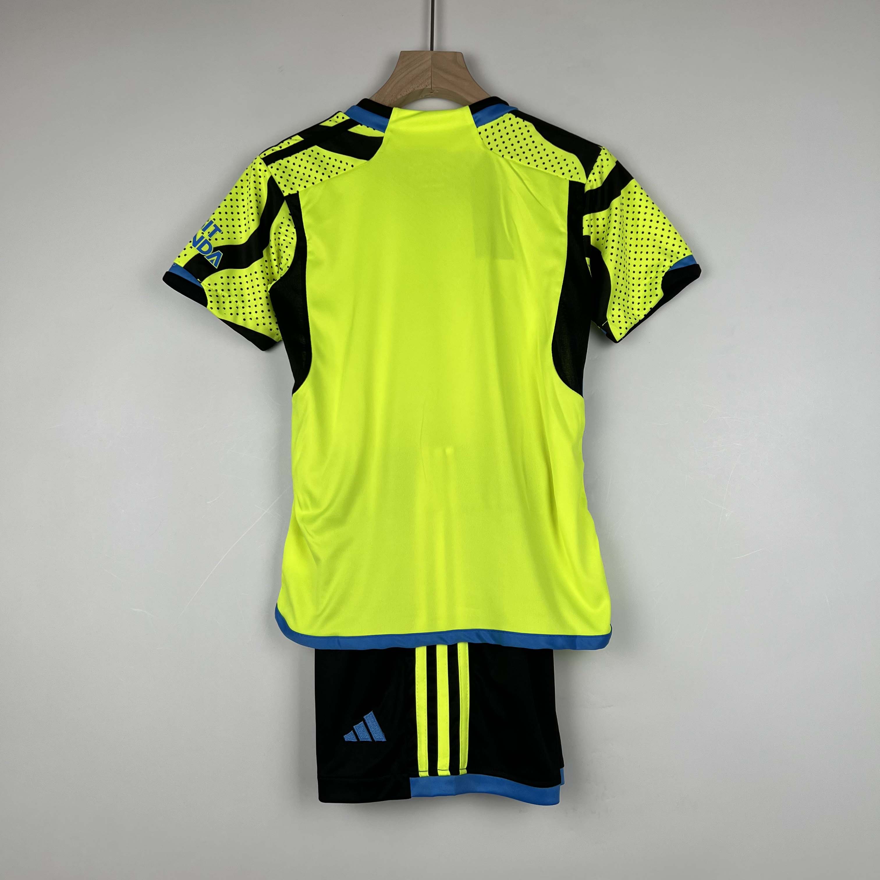 2023/2024 Arsenal Away Soccer Jersey Kids Size