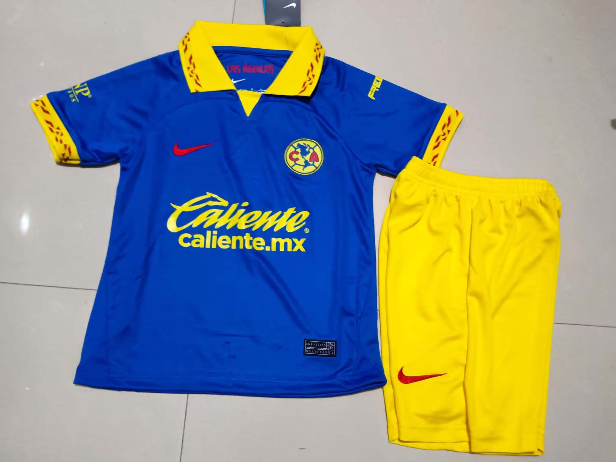 2023/2024 AmÃ©rica Away Jersey 1:1 Thai Quality Kids Size