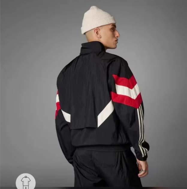 2024/2025 Manchester United Jersey Windbreaker Black